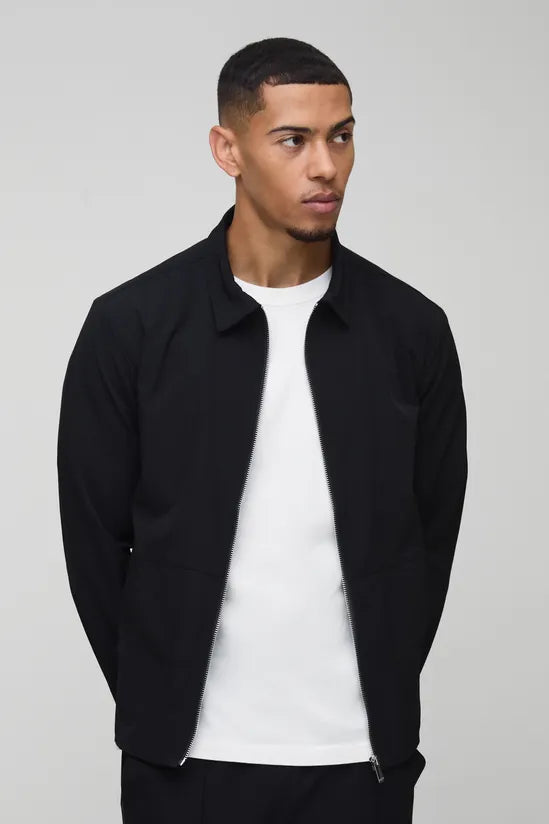 Sobrecamisa de manga larga con corte regular